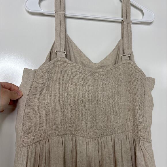 Old Navy Cream Jumpsuit - Picture 5 of 9